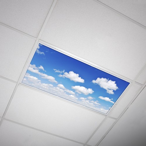Cloud fluorescent light cover - cloud,