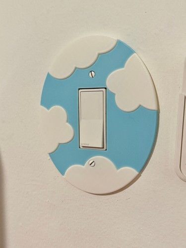 Printed cloud light switch - printed,