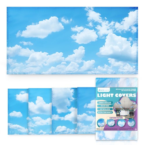 Fluorescent light covers - fluorescent, for