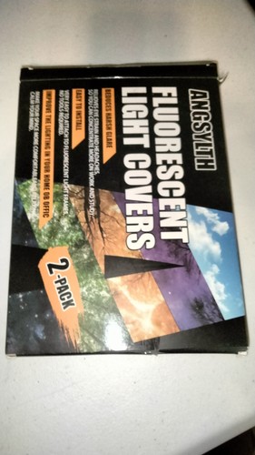 Fluorescent light covers - fluorescent, 2x4