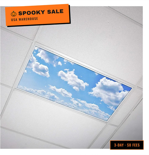 Cloud fluorescent light covers - light,